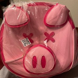 Shane Dawson Large Pink Pig Backpack